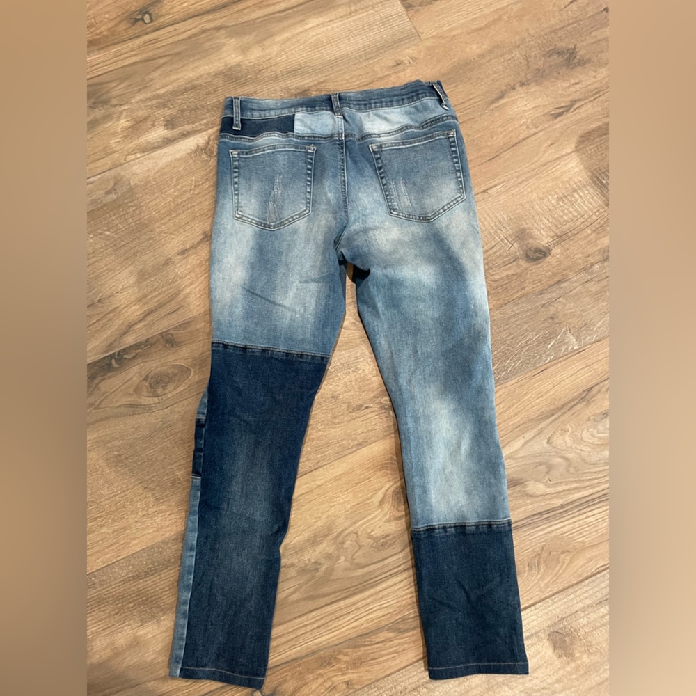 Venus Distressed Patchwork skinny Jeans - Picture 5 of 5